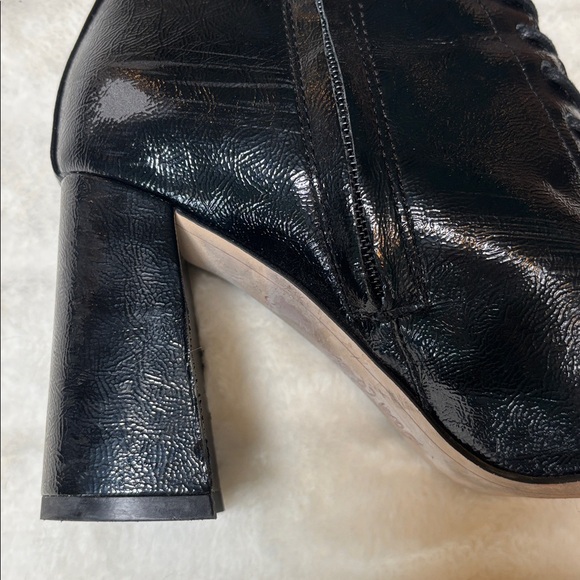 Sam Edelman Carney lace-up block heel whimsygoth boot, black size 5.5 - Picture 8 of 11